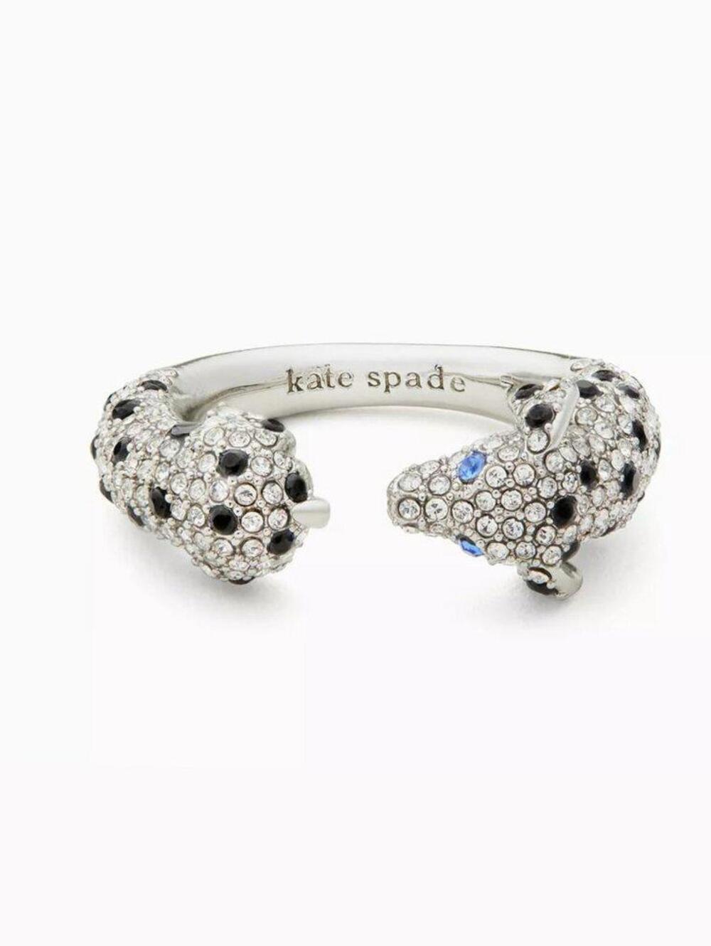 Kate Spade Hot Dog Pave Ring Size 8
